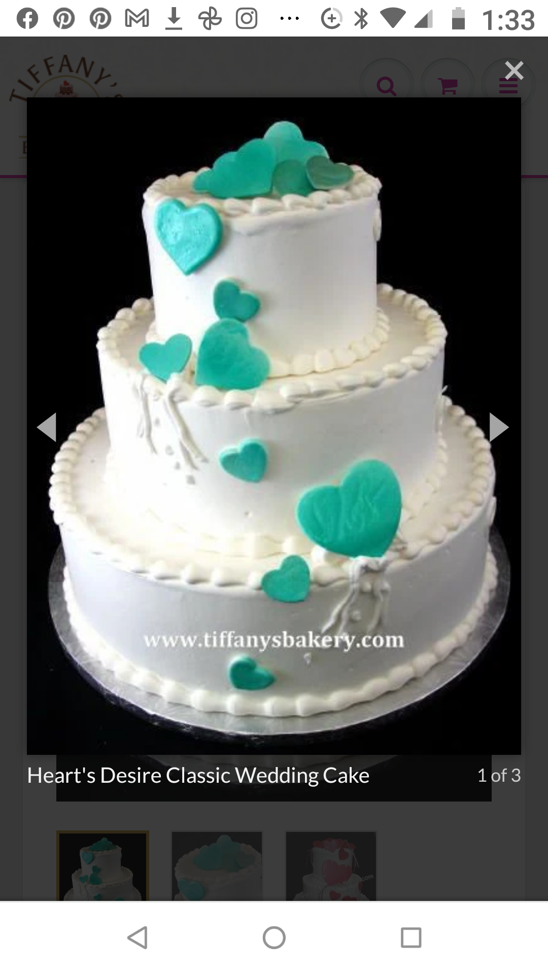 Classic Wedding Cakes – Tiffany's Bakery